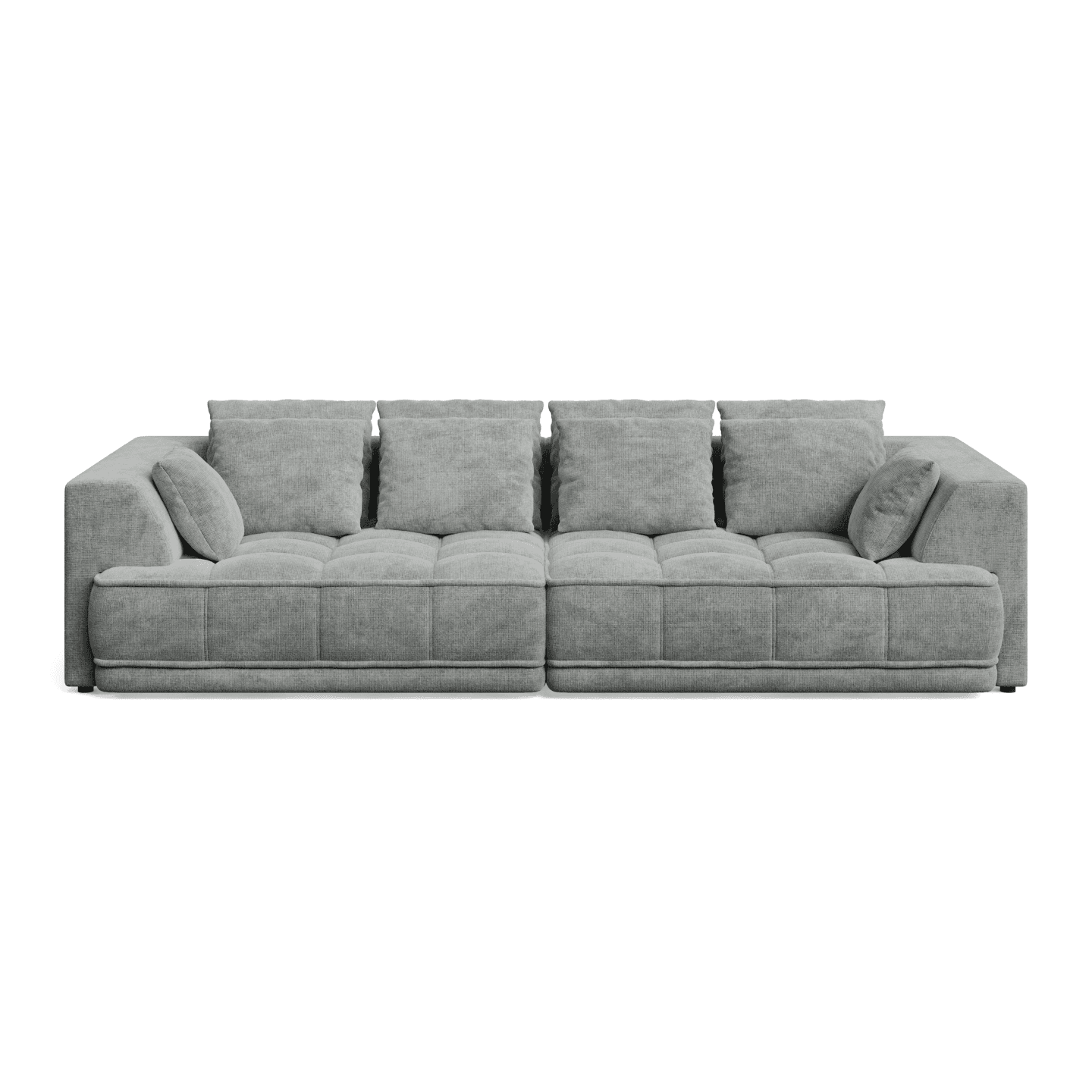 Luksusowa Sofa TIGA BigSofa z funkcją spania oraz poduszkami