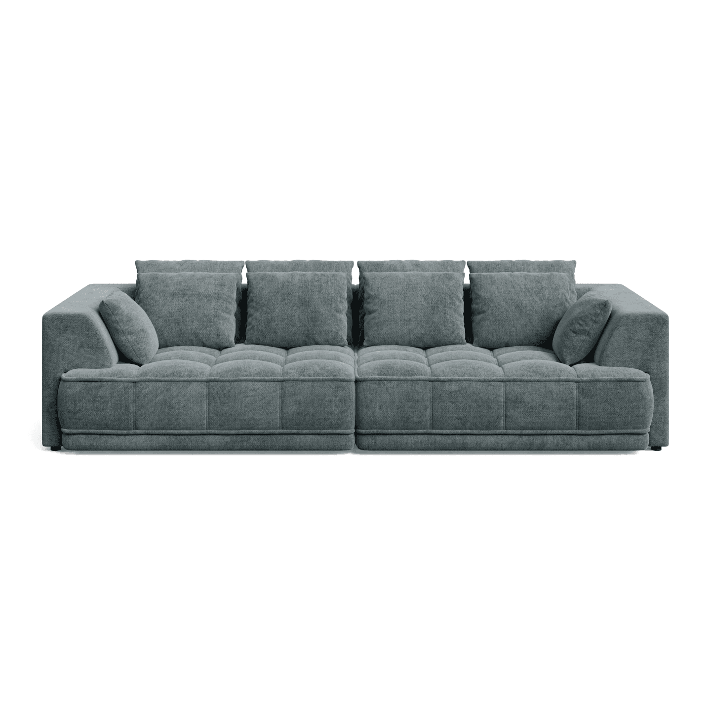 Sofa TIGA nowoczesna pikowana z elektrycznym wysuwem siedziska