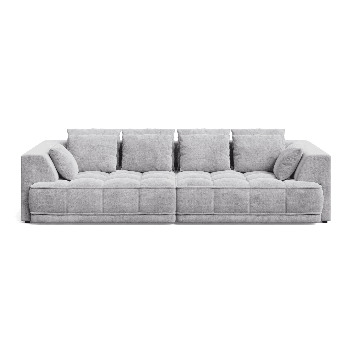 Designerska Sofa TIGA BigSofa z funkcją spania oraz poduszkami