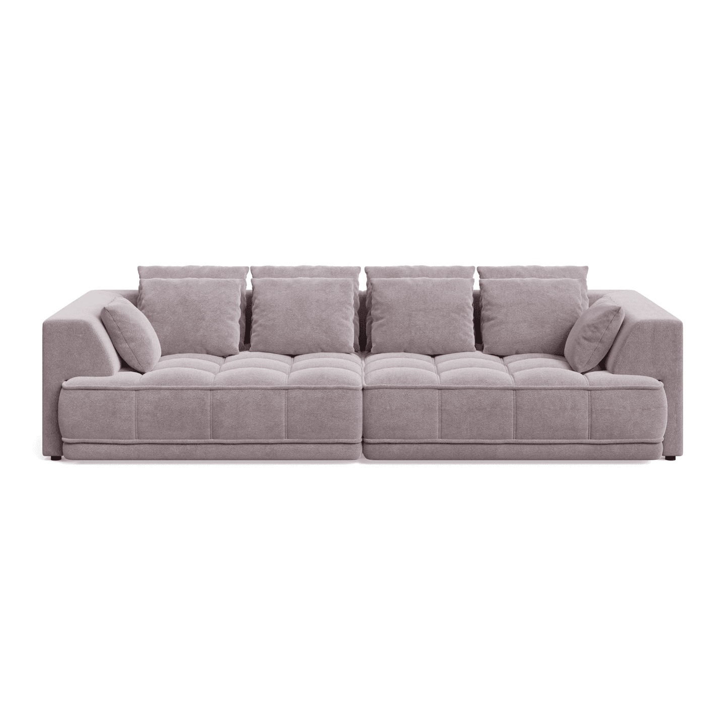 Designerska Sofa TIGA BigSofa pikowana z wysuwanym siedziskiem