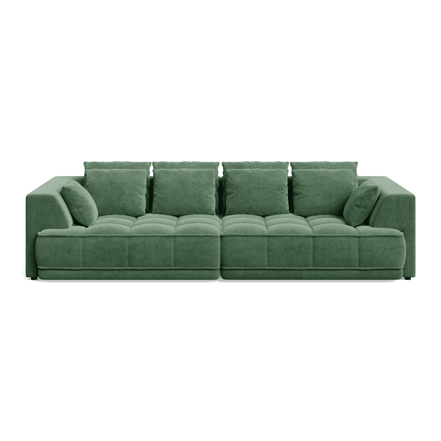 Nowoczesna Sofa TIGA pikowana z elektrycznym wysuwem siedziska