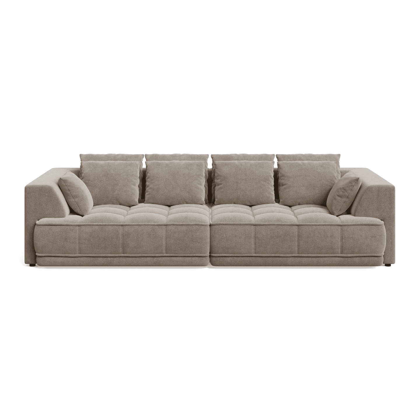 Sofa TIGA designerska BigSofa z funkcją spania oraz poduszkami