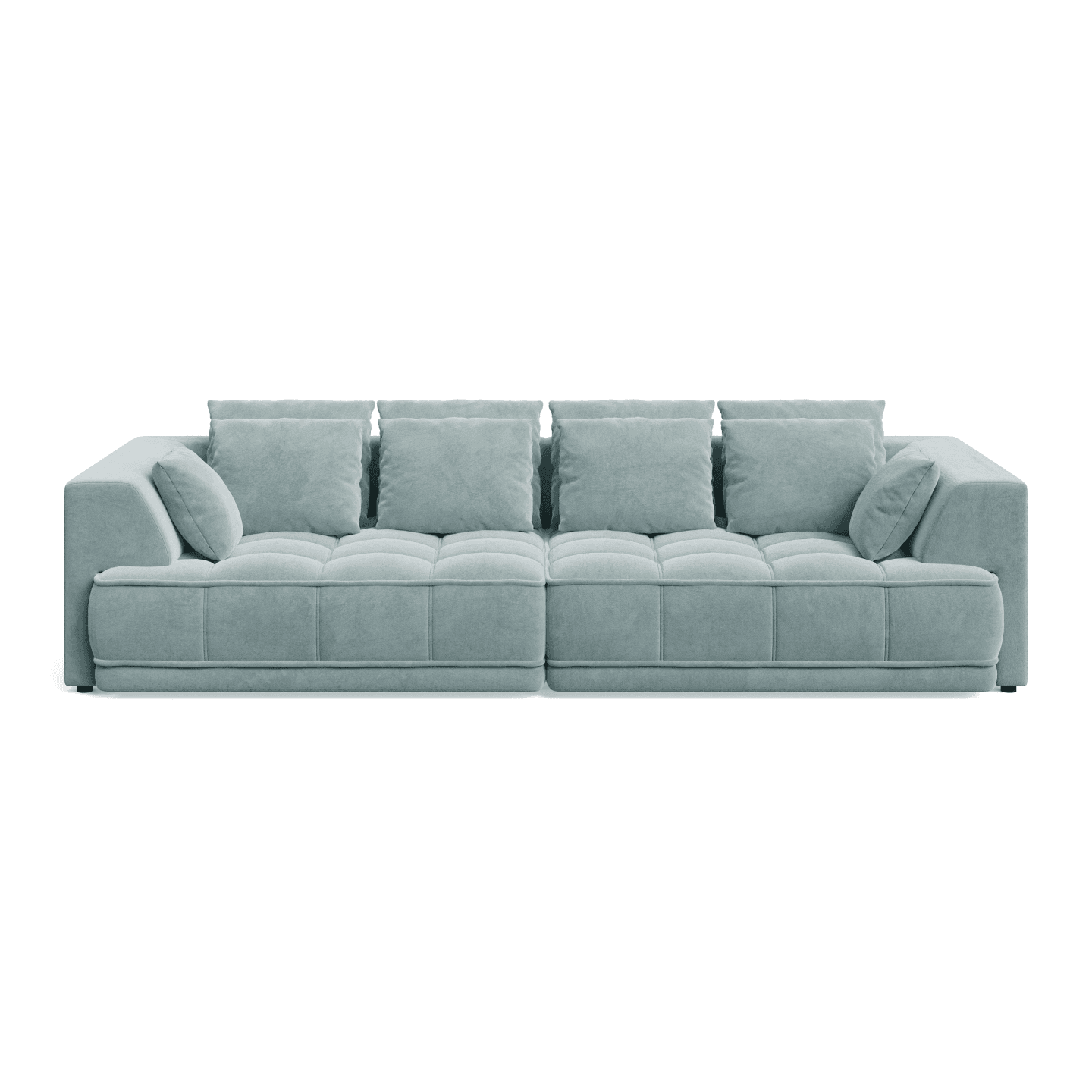 Sofa TIGA BigSofa nowoczesna z funkcją spania i poduszkami