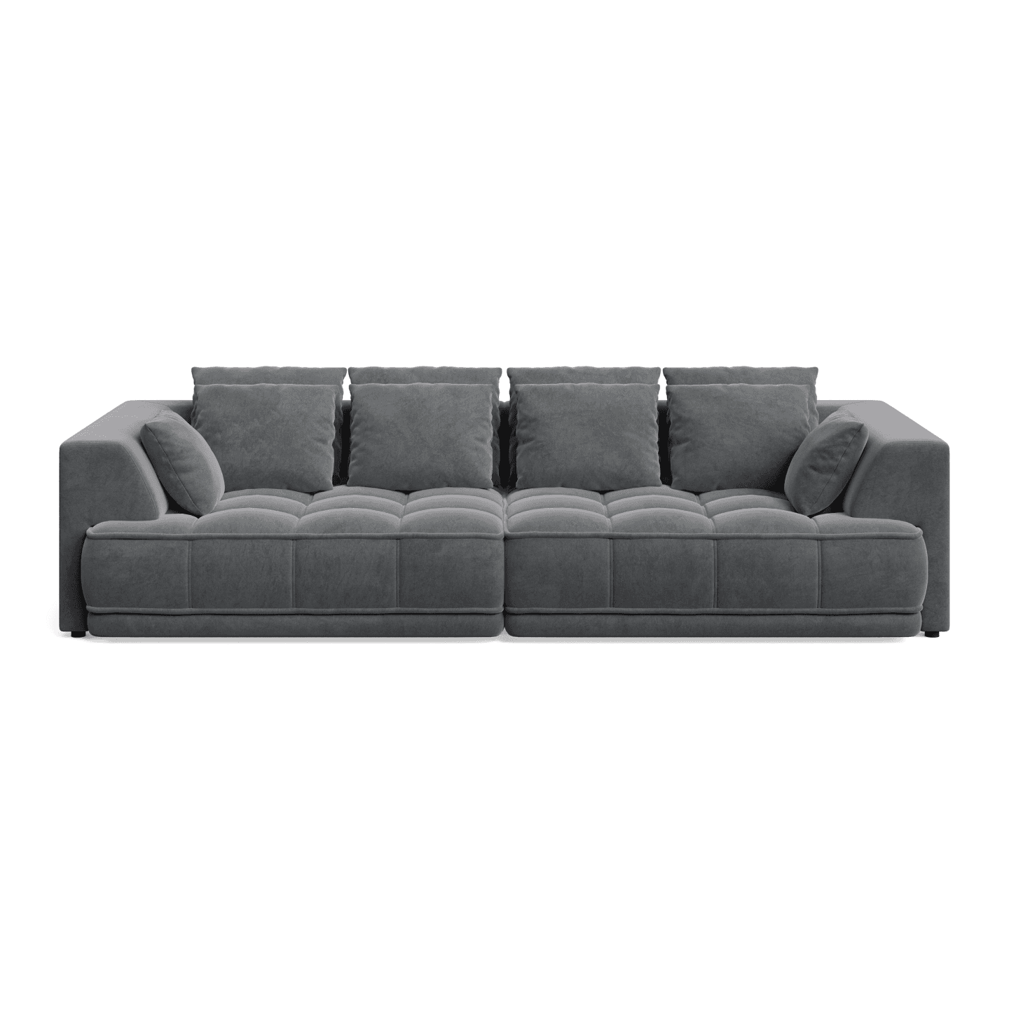 Luksusowa Sofa TIGA BigSofa z funkcją spania oraz poduszkami