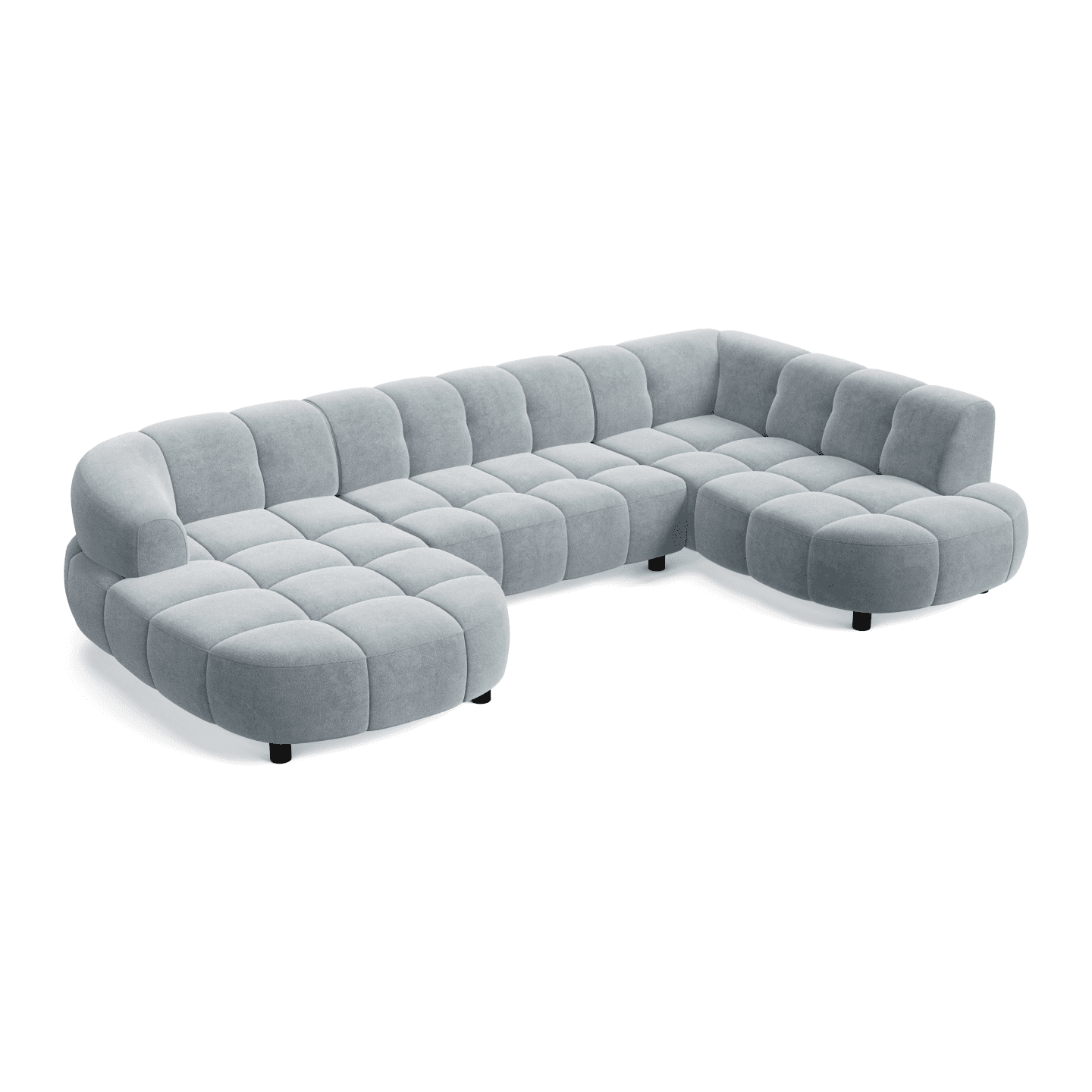 Designerski Narożnik VELPA XL elegancki z wysuwanym siedziskiem