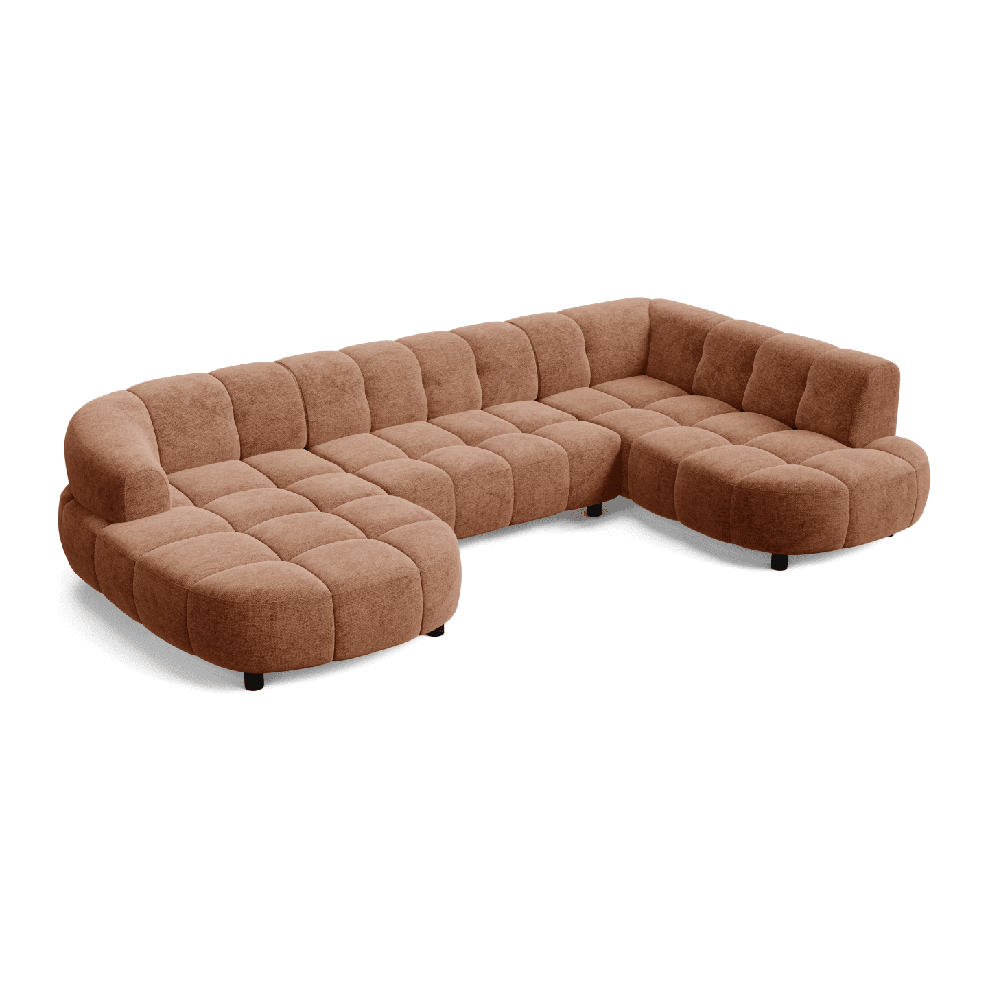 Designerski Narożnik VELPA XL nowoczesny z wysuwanym siedziskiem