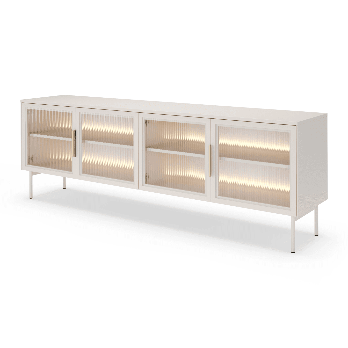 Szafka RTV Lineo LED 181 cm Kaszmir