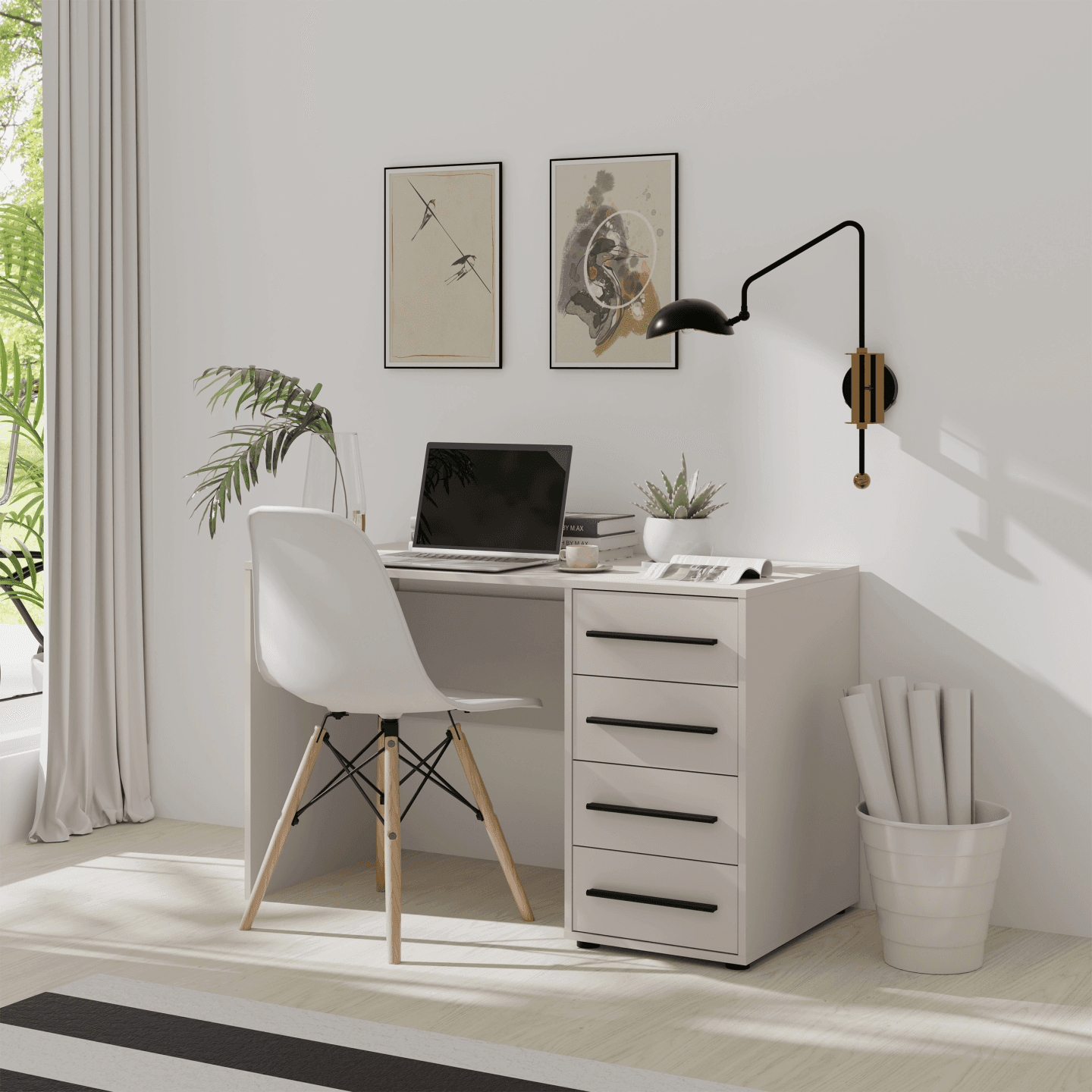 Biurko Ones 120 cm Kaszmir - zdjęcie 2