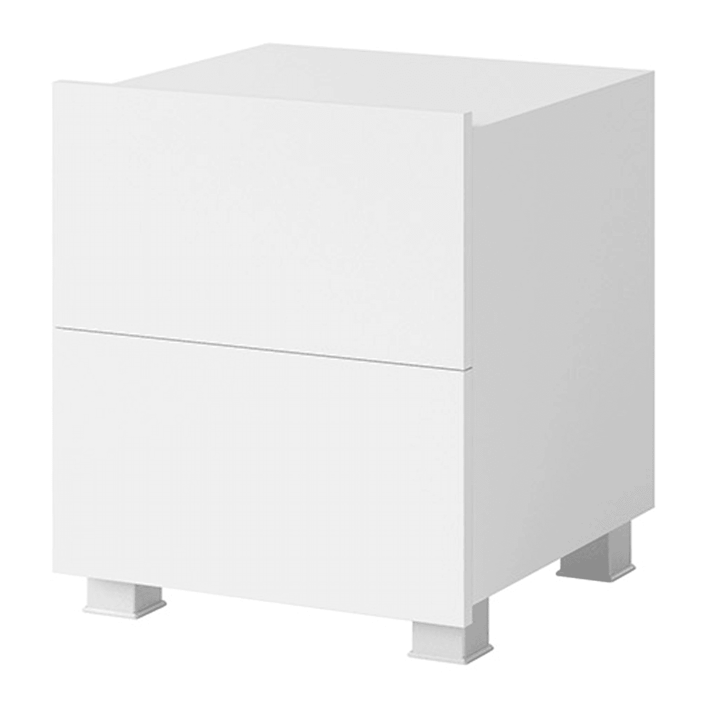 Stolik nocny Olio 150 cm Biały