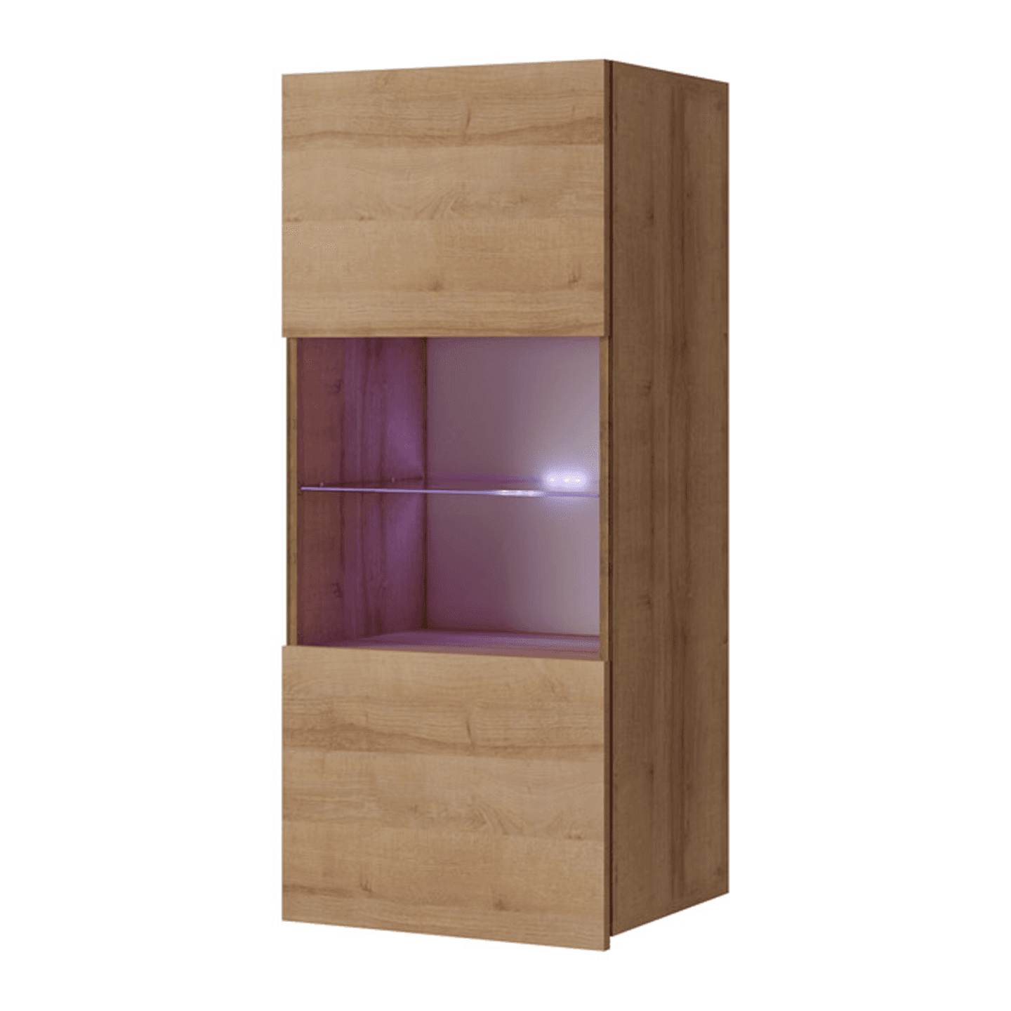 Witryna wisząca Olio 100 cm Dąb Złoty